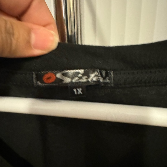 Black Boss Lady Graphic Tee P2P 22.5 - Picture 2 of 5